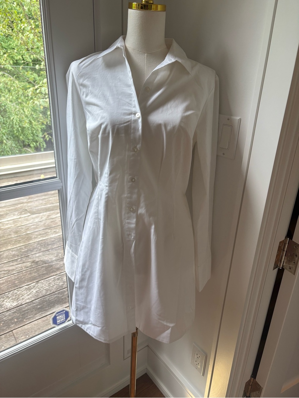 NWT Abercrombie & Fitch dress shirt dress